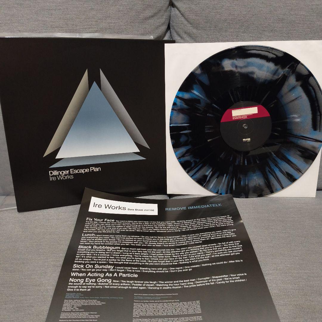 The Dillinger Escape Plan - Ire Works LP Custom Tri-Color Merge w/ Splatter Viny
