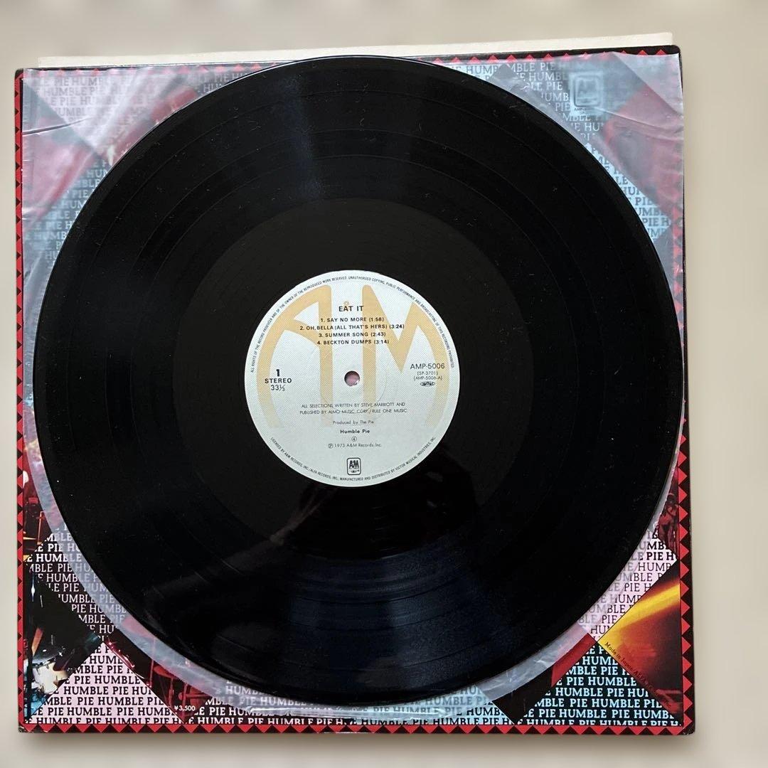 Humble Pie Eat It 2LP Gatefold Vinyl Japan Pressing Obi Strip Classic Rock