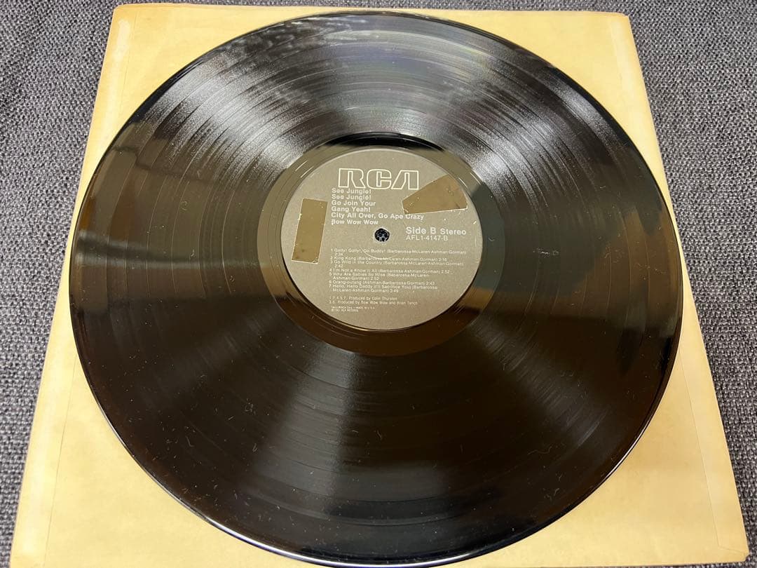 Bow Wow Wow - See Jungle! - 1981 US Vinyl LP New Wave Post-Punk RCA