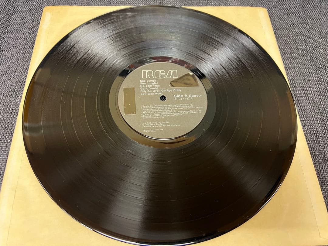 Bow Wow Wow - See Jungle! - 1981 US Vinyl LP New Wave Post-Punk RCA