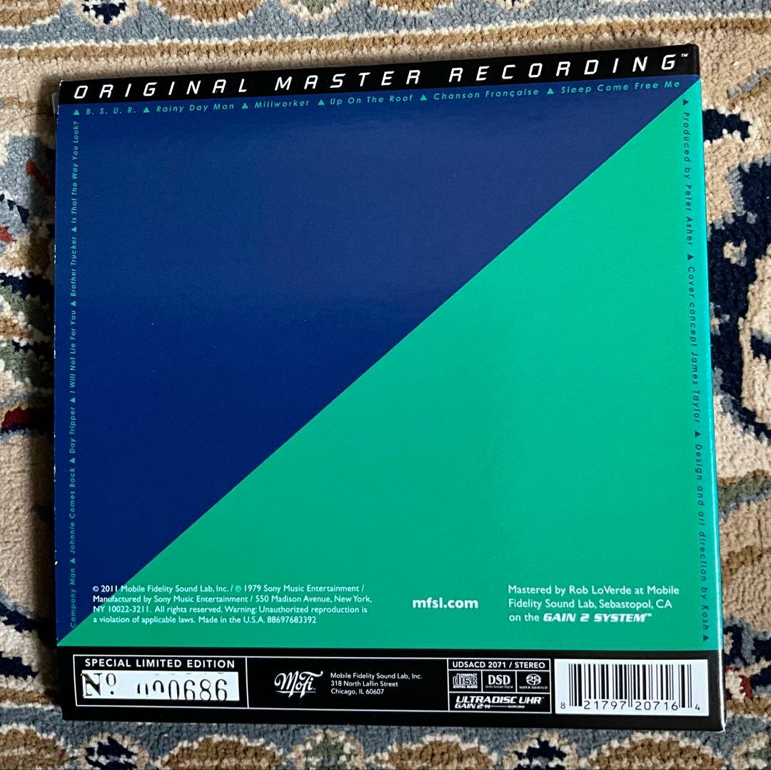 James Taylor FLAGS SACD Limited Edition HD Stereo Import Used | Japansoundstore