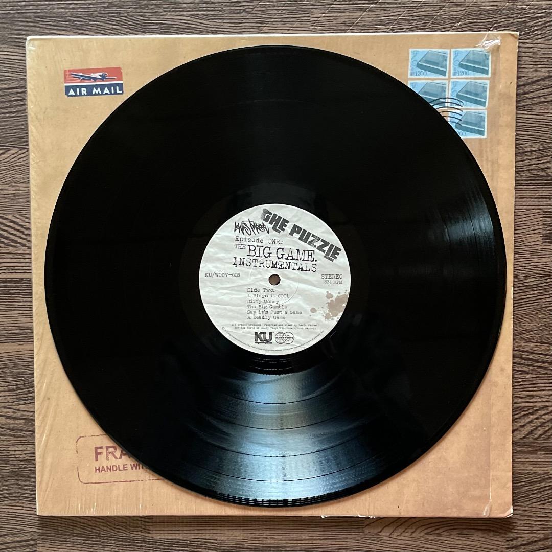 Lewis Parker - The Puzzle: Episode One The Big Game Instrumentals Vinyl LP