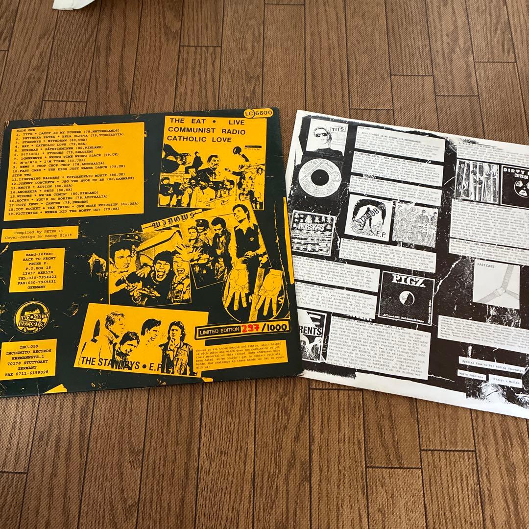 Various - Back To Front Vol. 4 LP Limited Edition Grey Vinyl Punk Rock Rare