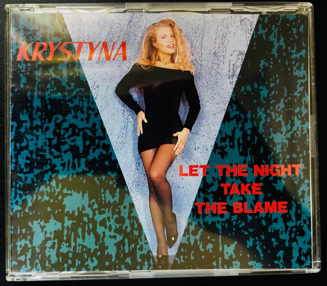 Krystyna - Let The Night Take The Blame CD Japan Press 1990 Hi-NRG Eurobeat