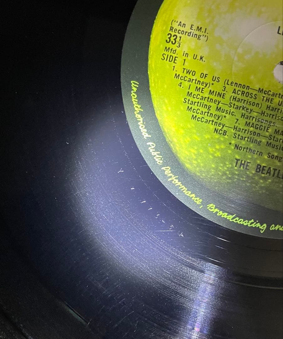 The Beatles - Let It Be - Vinyl LP UK Original Pressing PCS7096 Rock Classic