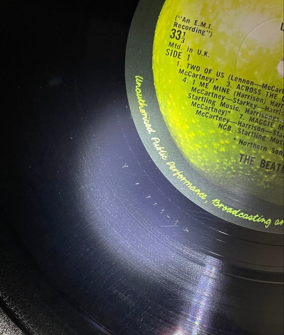 The Beatles - Let It Be - Vinyl LP UK Original Pressing PCS7096 Rock Classic