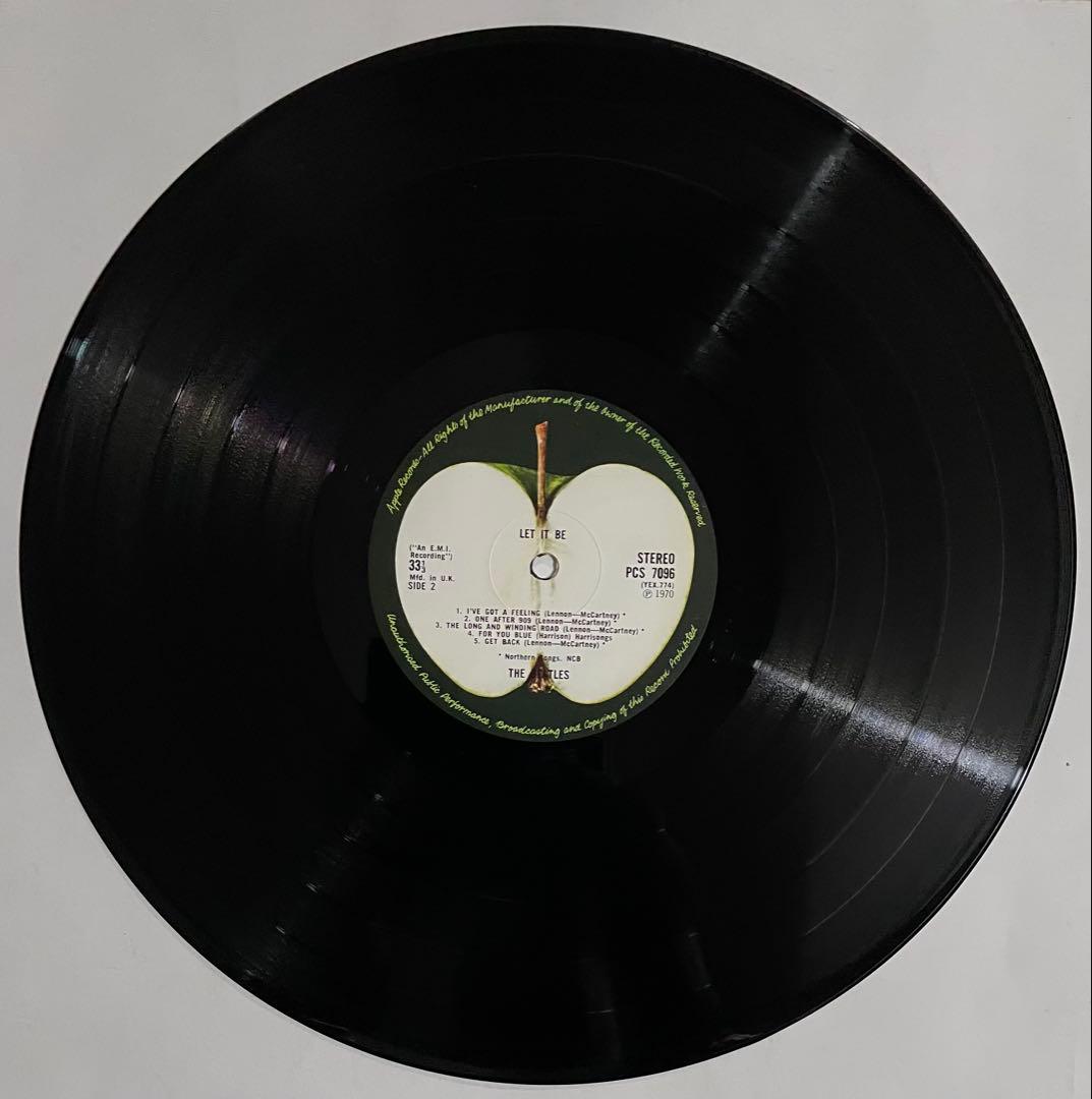 The Beatles - Let It Be - Vinyl LP UK Original Pressing PCS7096 Rock Classic