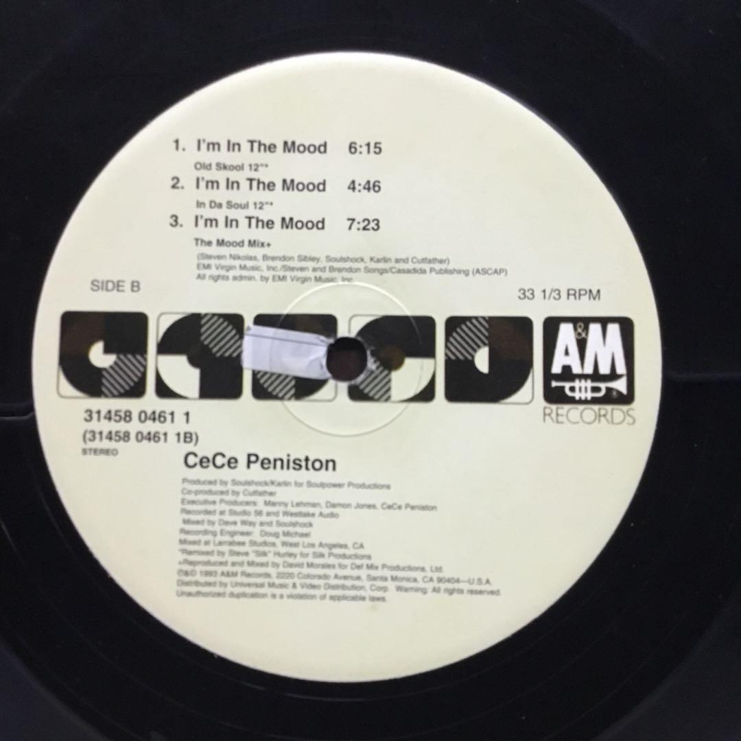 CeCe Peniston - I'm In The Mood - 12" Vinyl Record - A&M Records - 1993