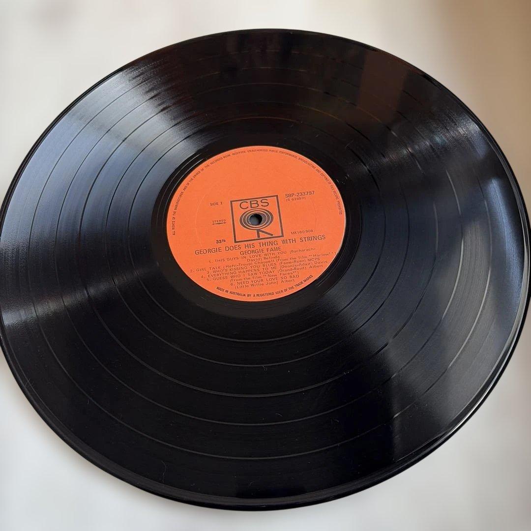 Georgie Fame - Georgie Does His Thing With Strings Vinyl LP Australia Pressing