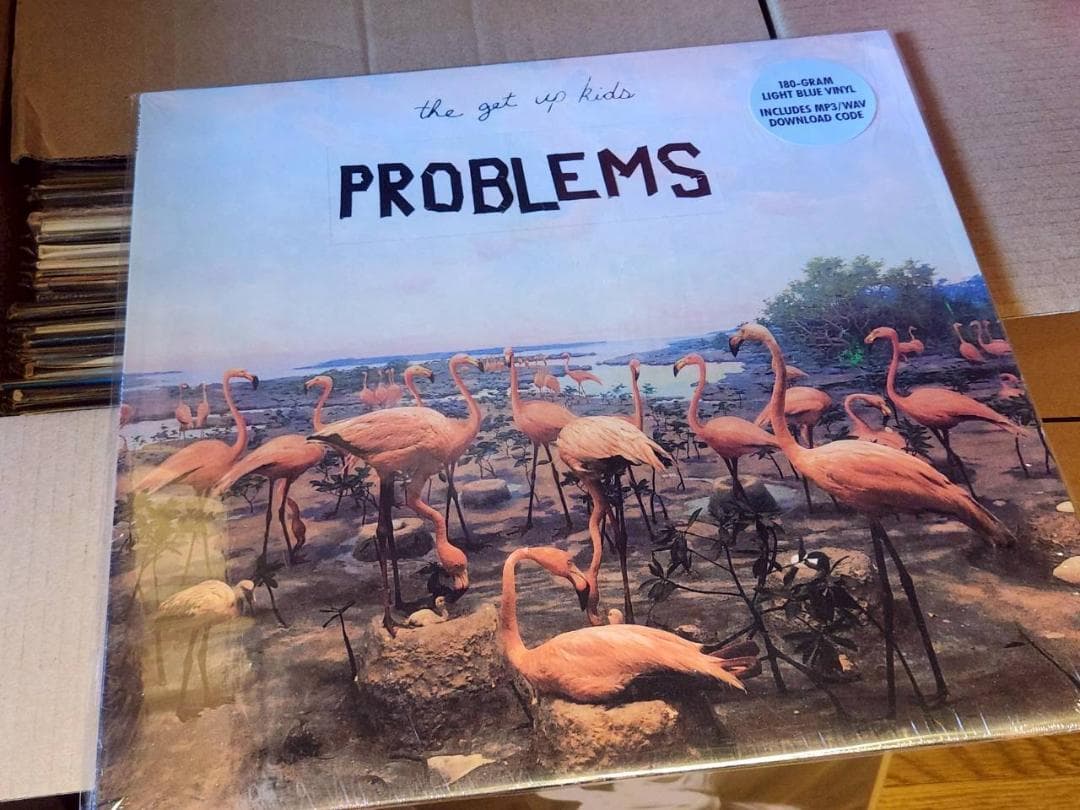 The Get Up Kids - Problems LP Limited Edition 180g Light Blue Vinyl Emo Punk