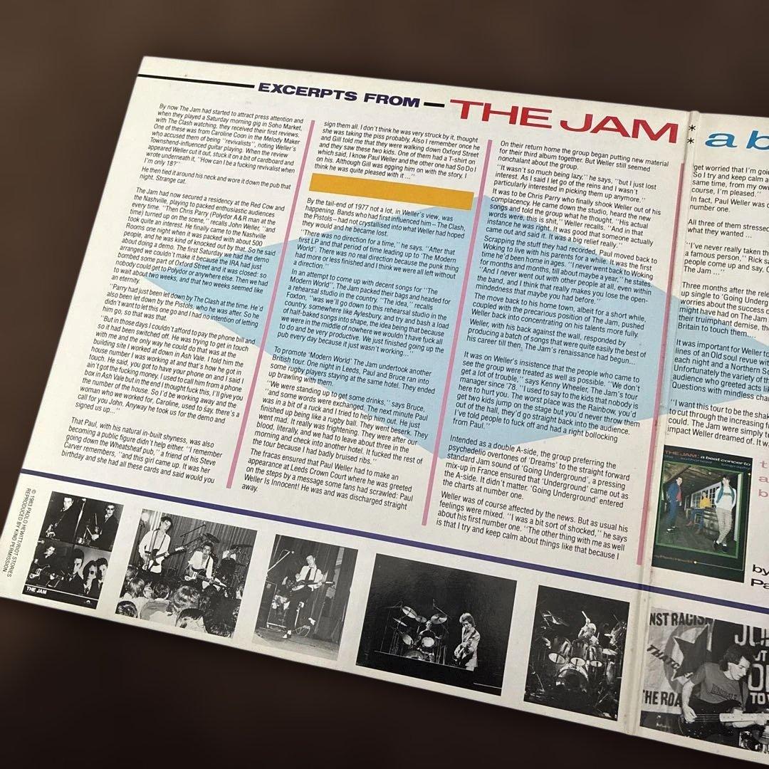 The Jam - Snap! Japan LP + Bonus 4-Track 7" Single Polydor 38MM 0316/7