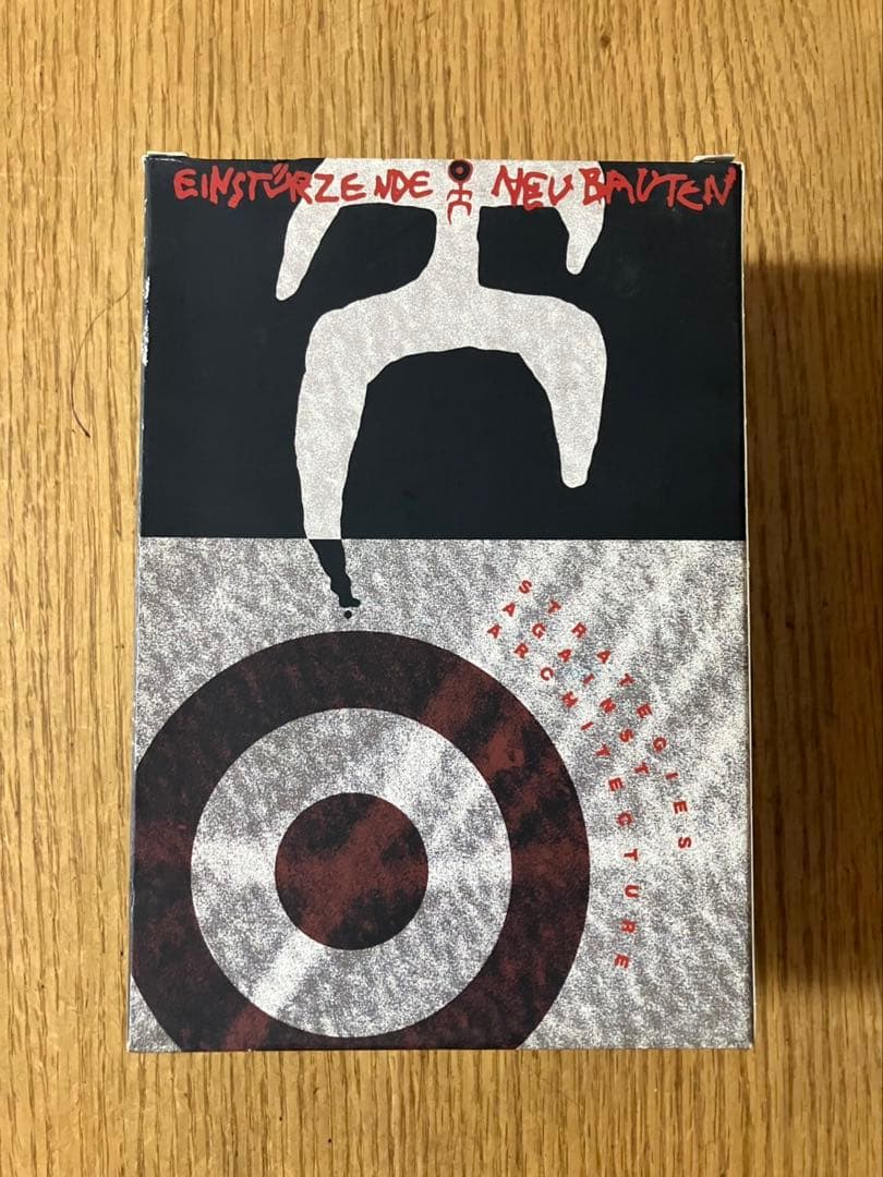 Einstürzende Neubauten Strategies Against Architecture Japan Box Set CD+VHS+Book
