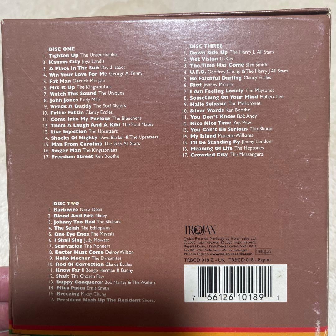 Limited Trojan TIGHTEN UP Box Set 2000 UK Ska Near Mint, 50 Tracks | Japansoundstore