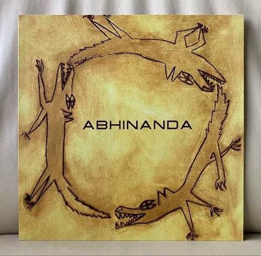 Abhinanda - S/T (1997) Rare Grey Marble Vinyl LP Swedish Hardcore Umea Original