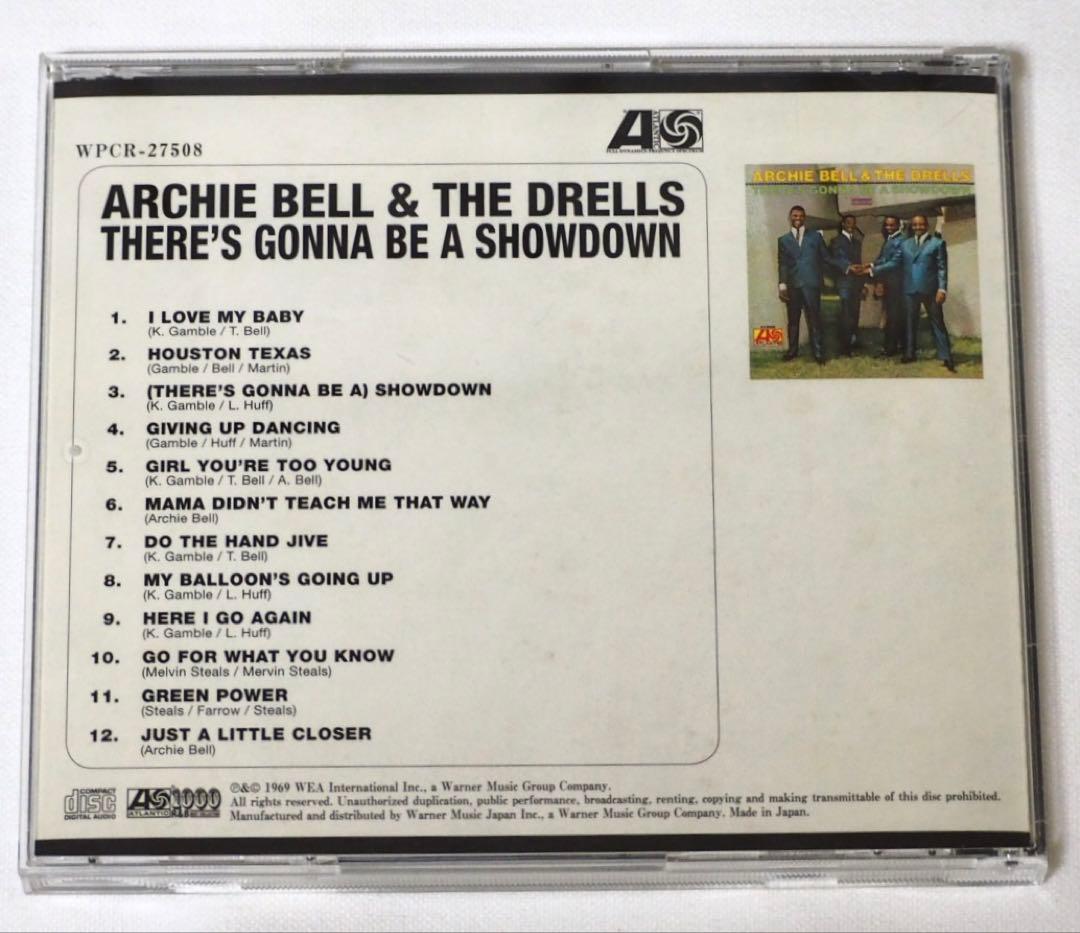 Archie Bell & The Drells - There's Gonna Be A Showdown CD Japan Press 2012 Remas