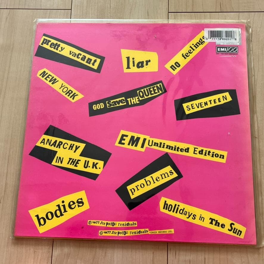 Sex Pistols Never Mind The Bollocks Vinyl LP 1977 Virgin Japan Punk Classic