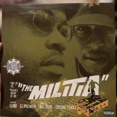 Gang Starr - The Militia 12" Vinyl (1998) ft. Big Shug, Freddie Foxxx Hip Hop