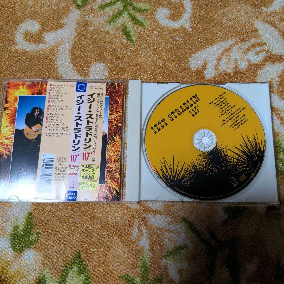 Izzy Stradlin 117° CD Japan Press with OBI 16 Tracks Including Bonus Tracks