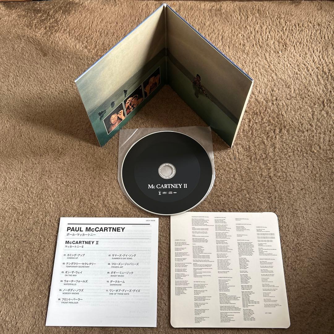 Paul McCartney - McCartney II CD Japan Press Paper Sleeve SHM-CD with Obi