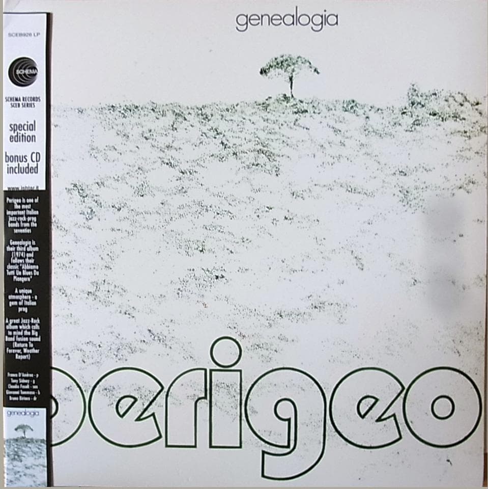 Perigeo Genealogia LP + CD Jazz Fusion Near Mint with Sleeve | Japansoundstore