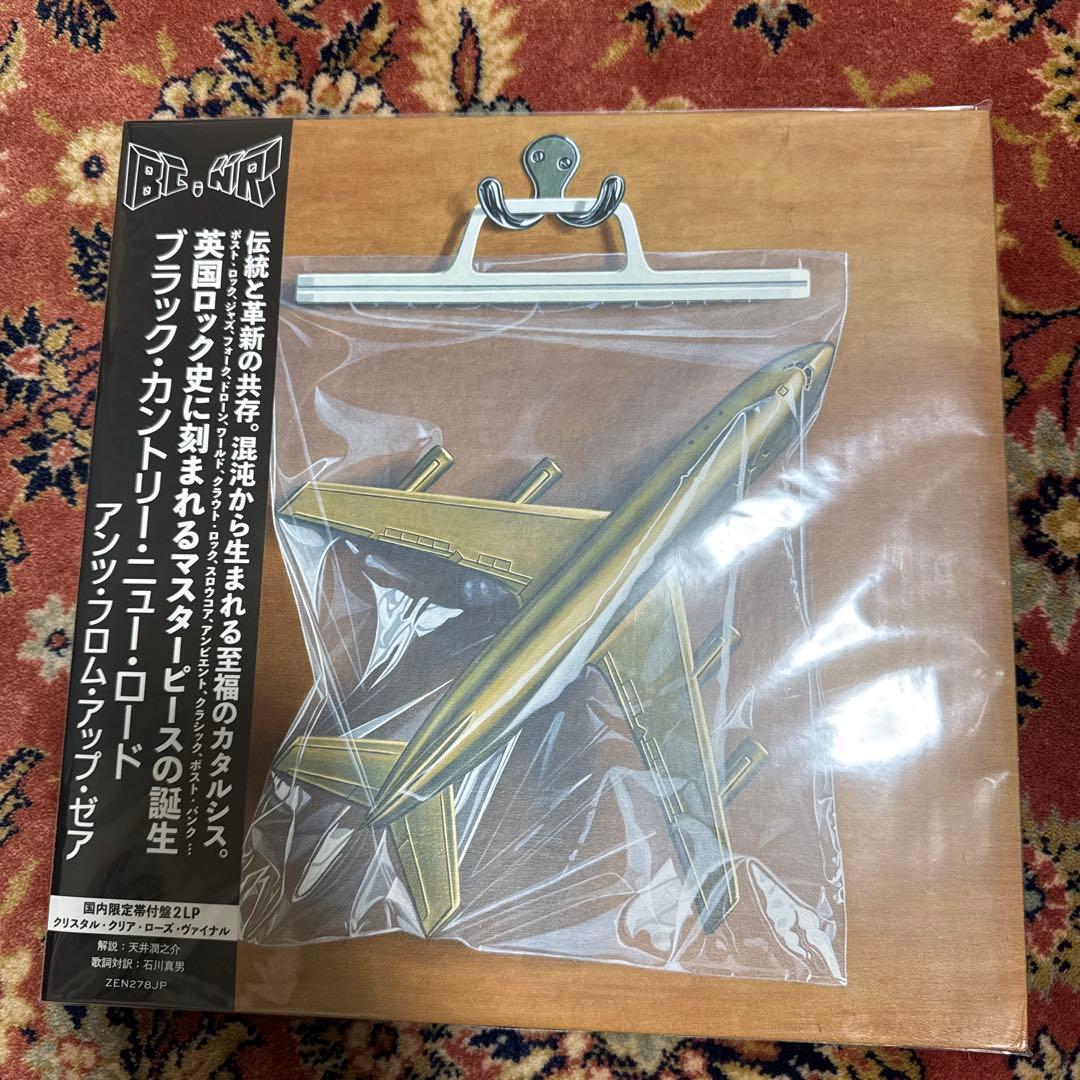 Black Country Road - Ants From Up There 2LP Japan Obi Crystal Clear Vinyl