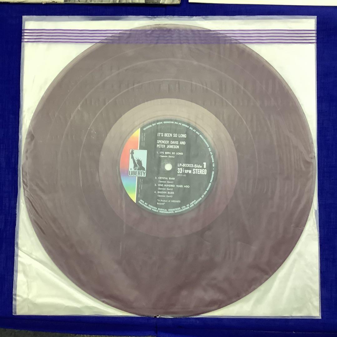 Spencer Davis & Peter Jameson - It's Been So Long LP Vinyl Japan Pressing