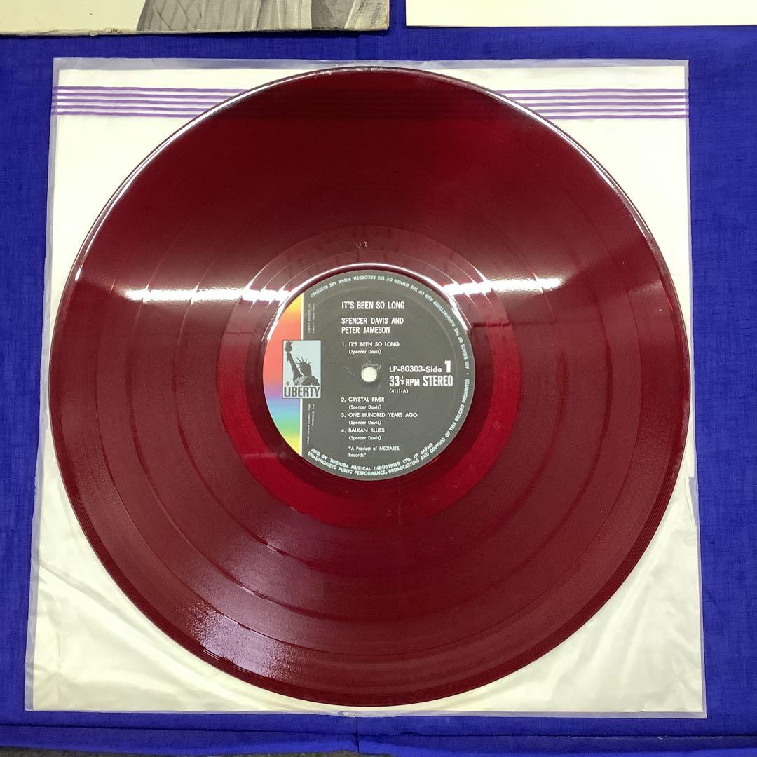 Spencer Davis & Peter Jameson - It's Been So Long LP Vinyl Japan Pressing