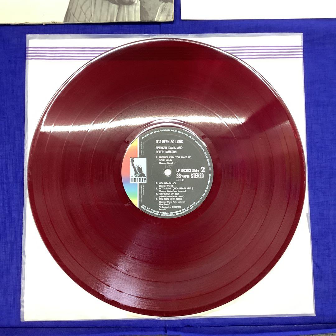 Spencer Davis & Peter Jameson - It's Been So Long LP Vinyl Japan Pressing