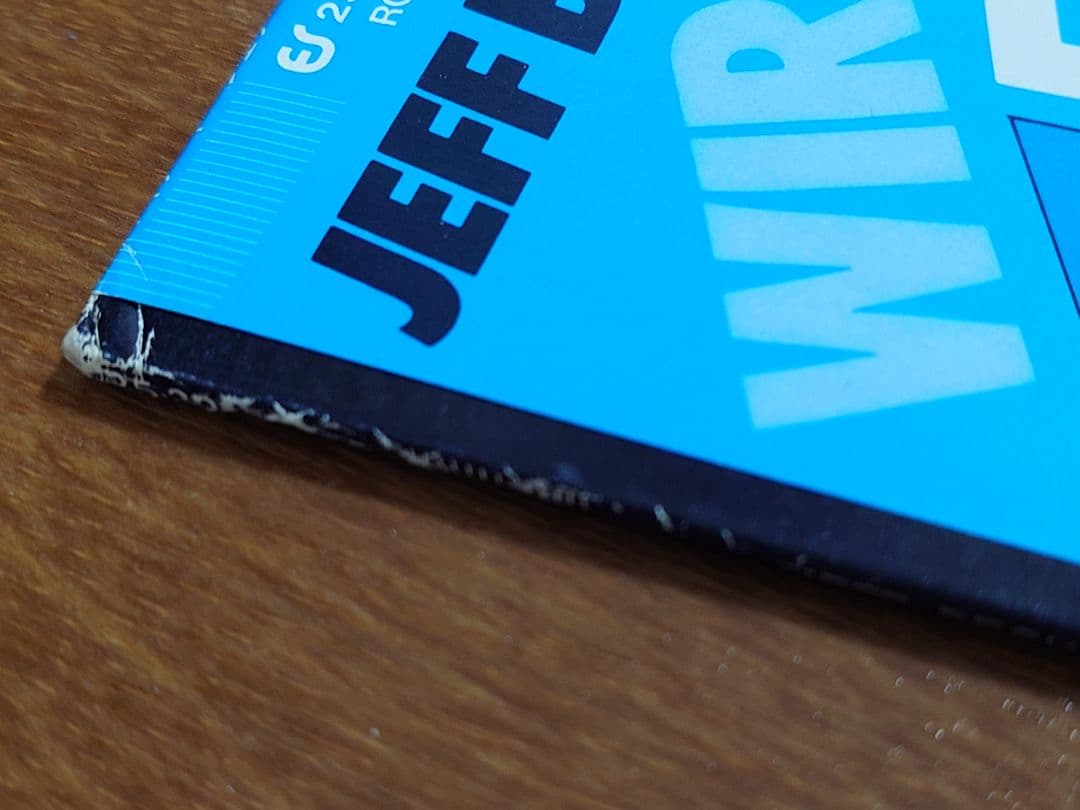 Jeff Beck Wired LP Obi Used Vinyl Rock Record | Japansoundstore