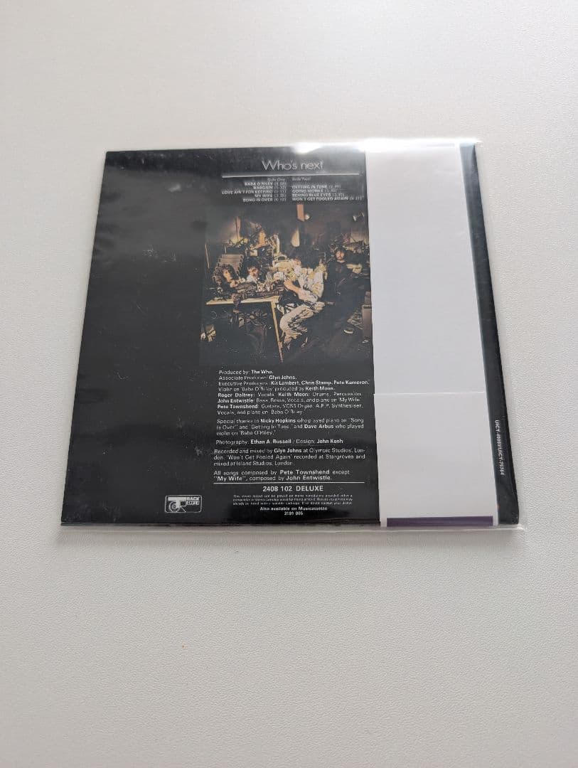 The Who Who's Next CD Japan Paper Jacket Lyrics Included Used | Japansoundstore