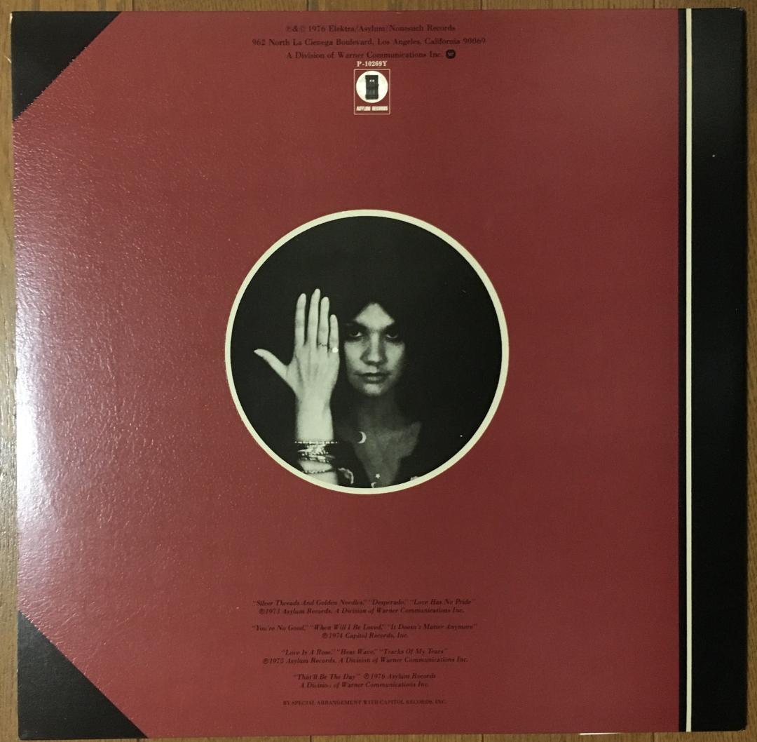 Linda Ronstadt Greatest Hits Vinyl LP Japan P-10269Y w/ Obi