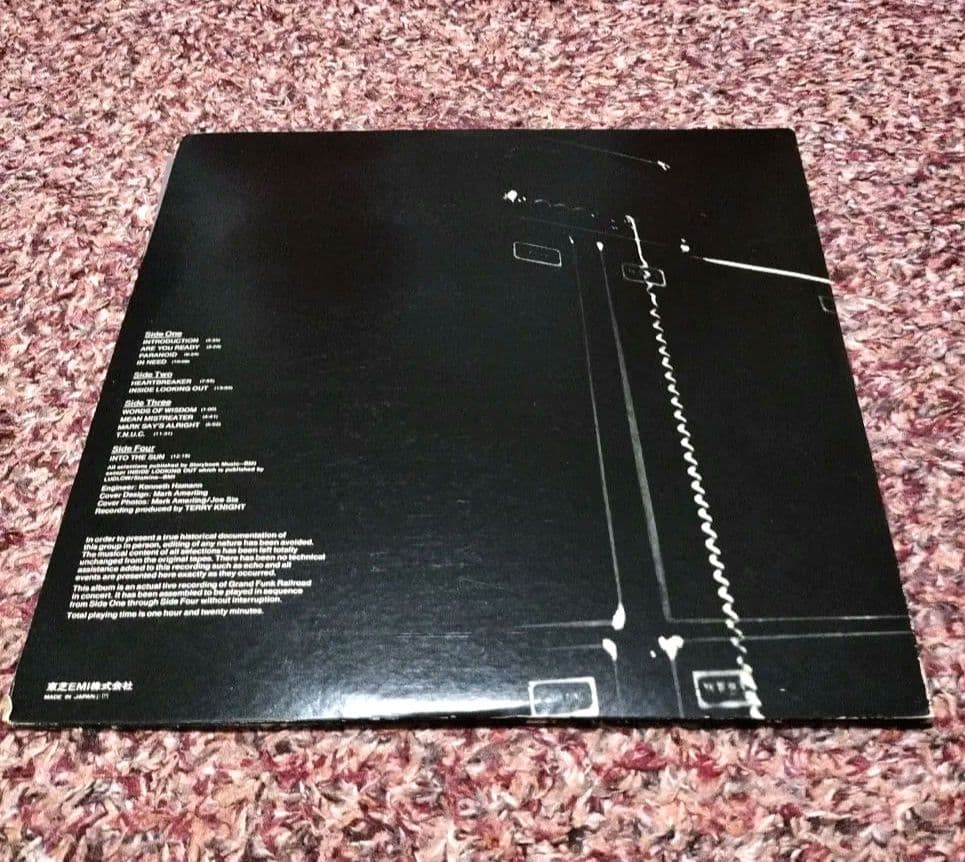 Grand Funk Railroad Vinyl Record Classic Rock Used Damaged Sleeve | Japansoundstore