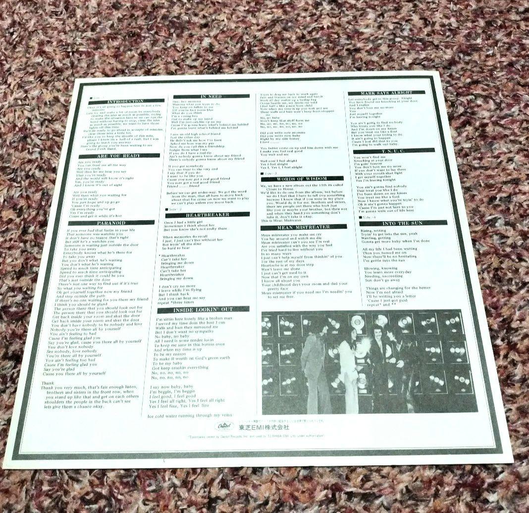 Grand Funk Railroad Vinyl Record Classic Rock Used Damaged Sleeve | Japansoundstore
