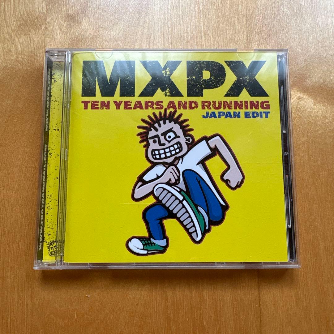 MxPx Ten Years And Running Japan Edit CD 2002 Japan Press with Bonus Video