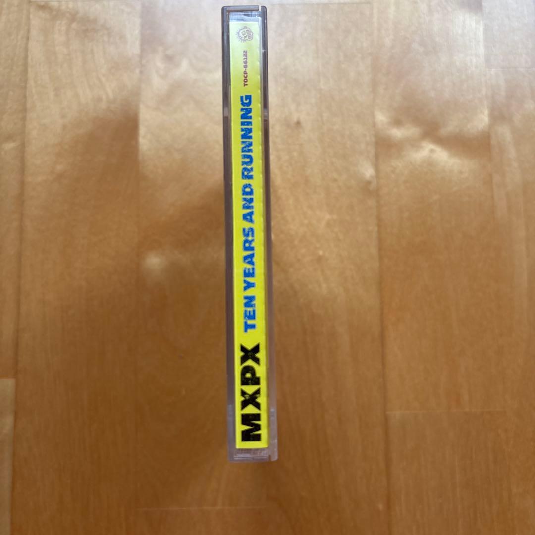 MxPx Ten Years And Running Japan Edit CD 2002 Japan Press with Bonus Video