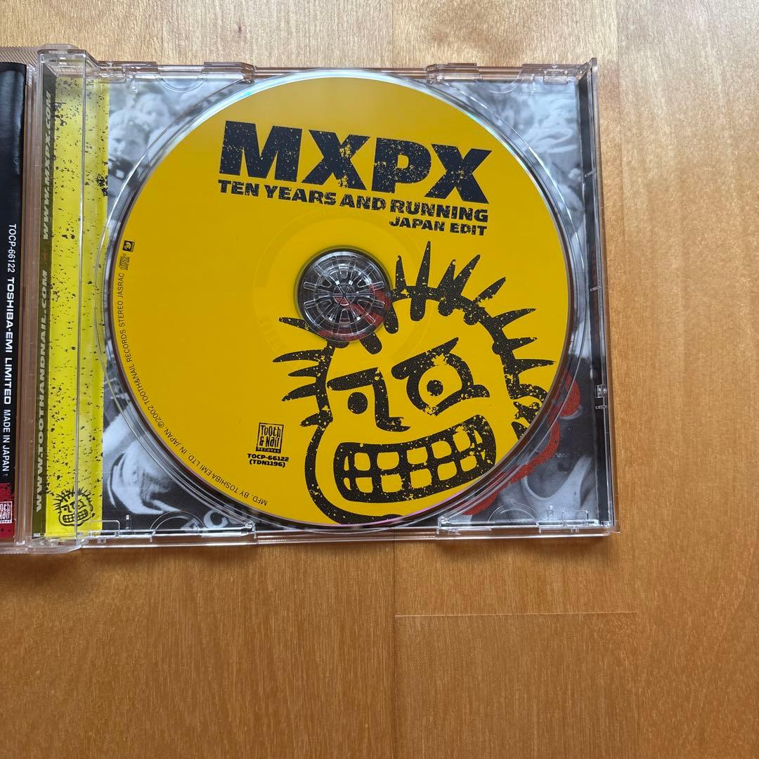 MxPx Ten Years And Running Japan Edit CD 2002 Japan Press with Bonus Video