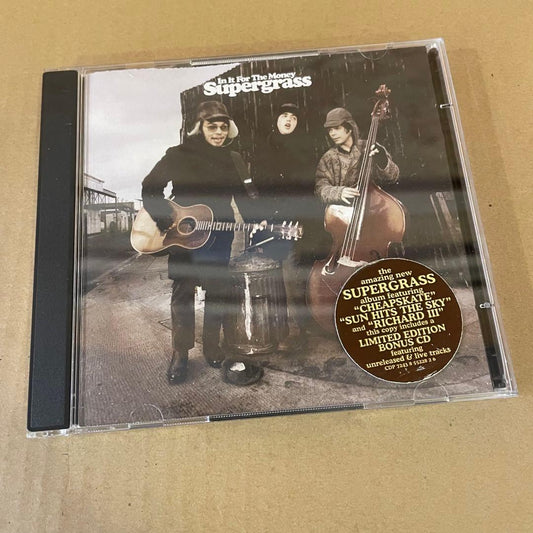 Supergrass In It for the Money 2CD Limited Edition US Press 1997 Bonus Disc