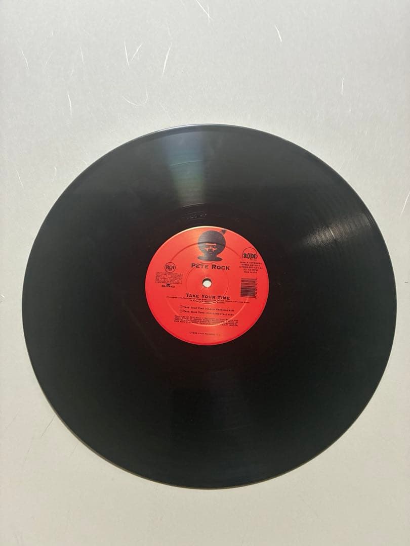 Pete Rock Take Your Time 12" Vinyl Record Black Used | Japansoundstore