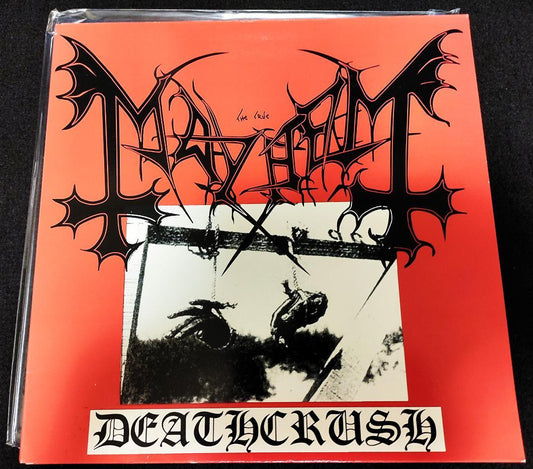 Mayhem Deathcrush LP Purple Vinyl Limited Edition 2006 Back on Black Reissue
