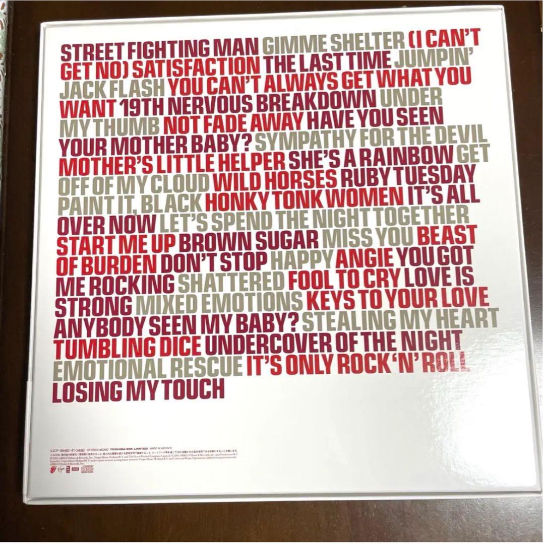The Rolling Stones Forty Licks 2CD Japan Press Ltd Ed with OBI & Mousepad