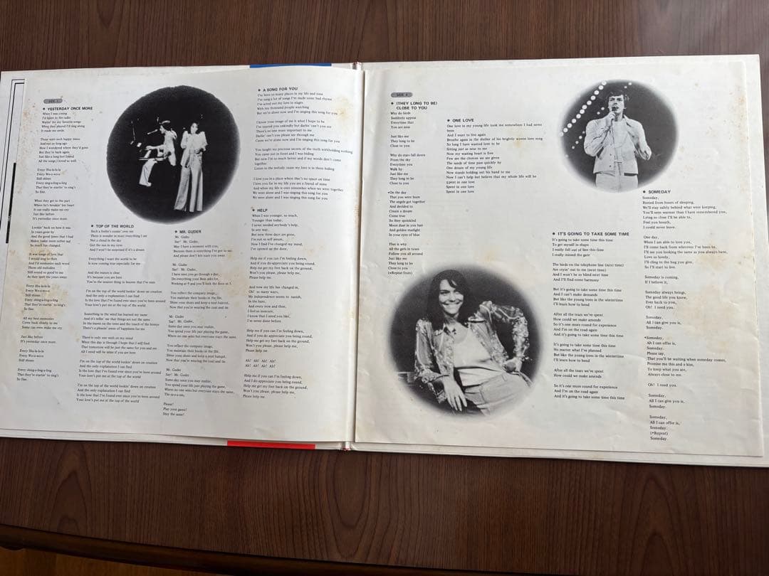 Carpenters 2LP Japan Edition GEM 1001/2 w/ Obi Pop Classics Soft Rock