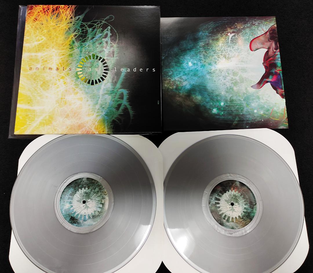 Animals As Leaders Self-Titled 2LP Silver Vinyl Reissue 2017 Prog Metal