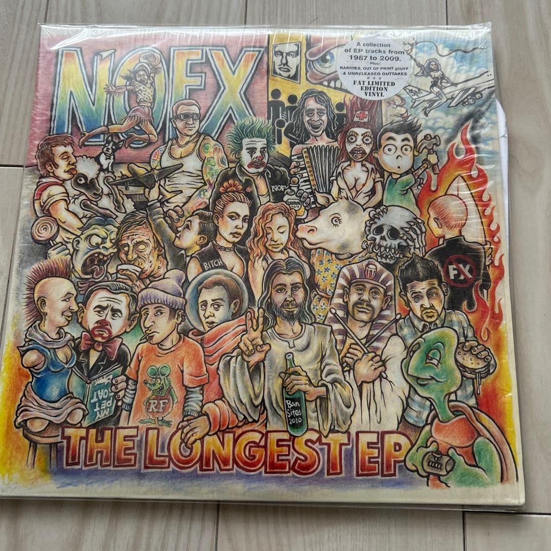 NOFX The Longest EP Limited Edition Black Vinyl 31 Tracks Used | Japansoundstore