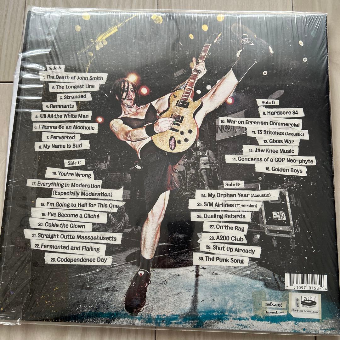NOFX The Longest EP Limited Edition Black Vinyl 31 Tracks Used | Japansoundstore
