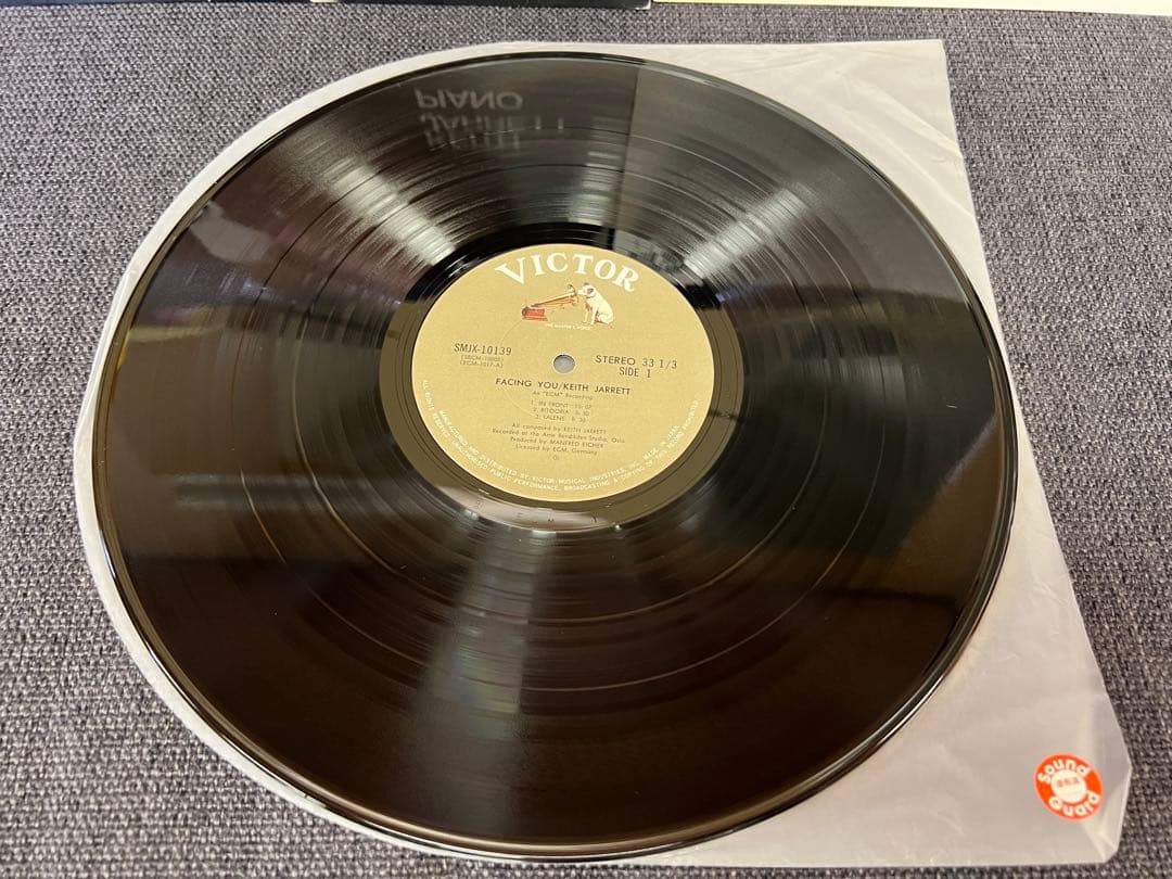 Keith Jarrett - Facing You Vinyl LP Japan Victor SMJX-10139 Jazz