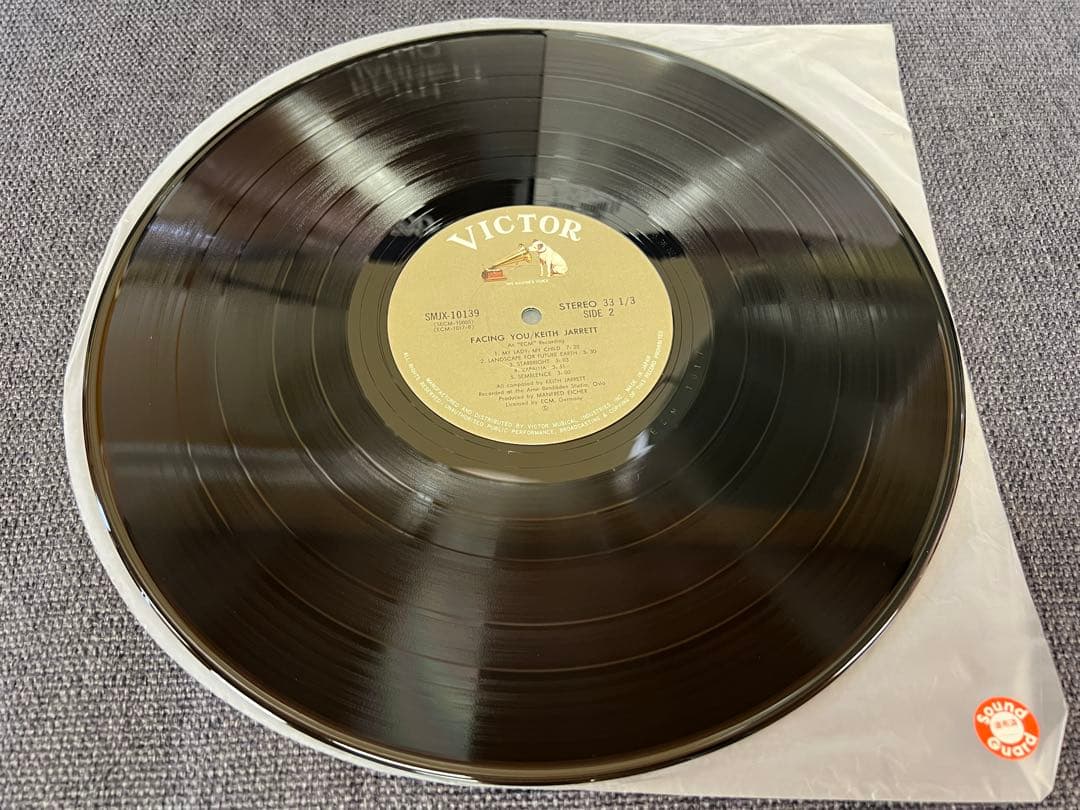 Keith Jarrett - Facing You Vinyl LP Japan Victor SMJX-10139 Jazz