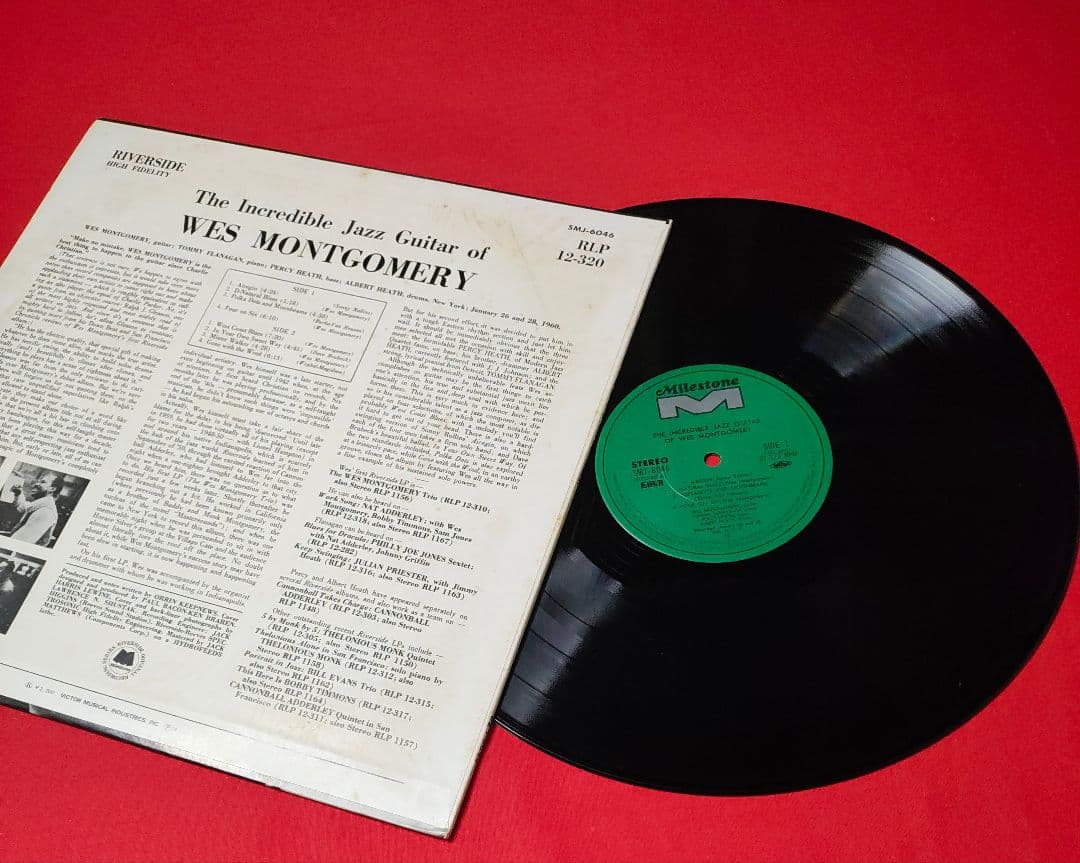 Wes Montgomery - The Incredible Jazz Guitar of Wes Montgomery LP Japan Jazz