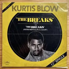 Kurtis Blow - The Breaks 12" Single Vinyl Record Japan Rap Hip Hop Classic