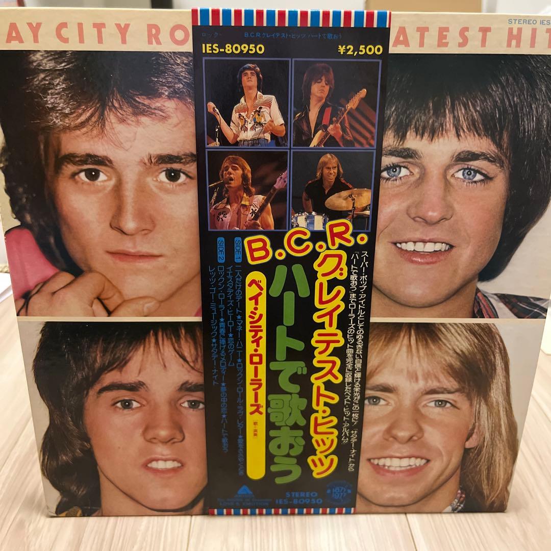 Bay City Rollers - Greatest Hits LP Vinyl Japan IES-80950 Obi Included