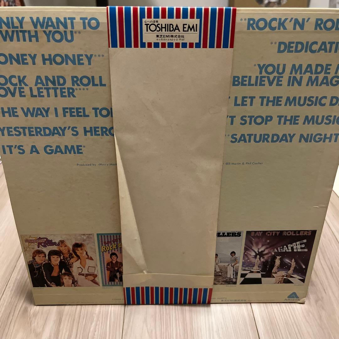 Bay City Rollers - Greatest Hits LP Vinyl Japan IES-80950 Obi Included